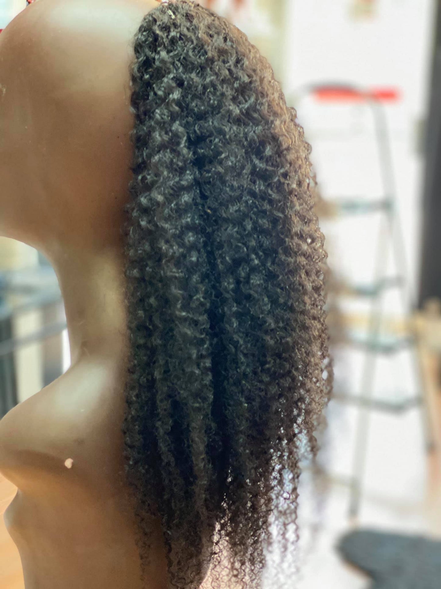 Kinky Curl Draw String Ponytail