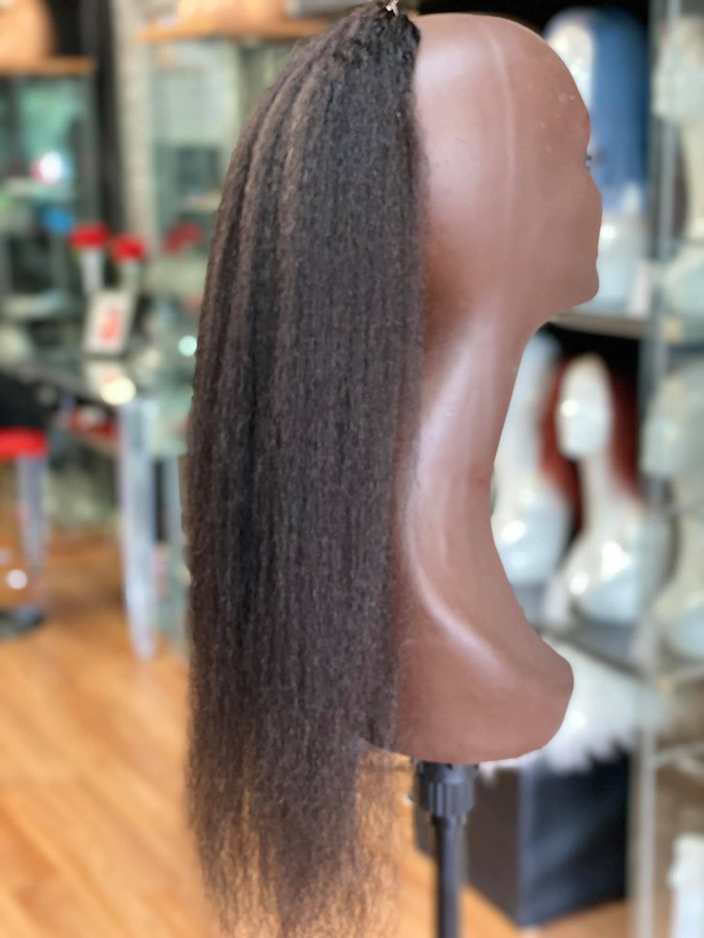 Italian Yaki Draw String Ponytail
